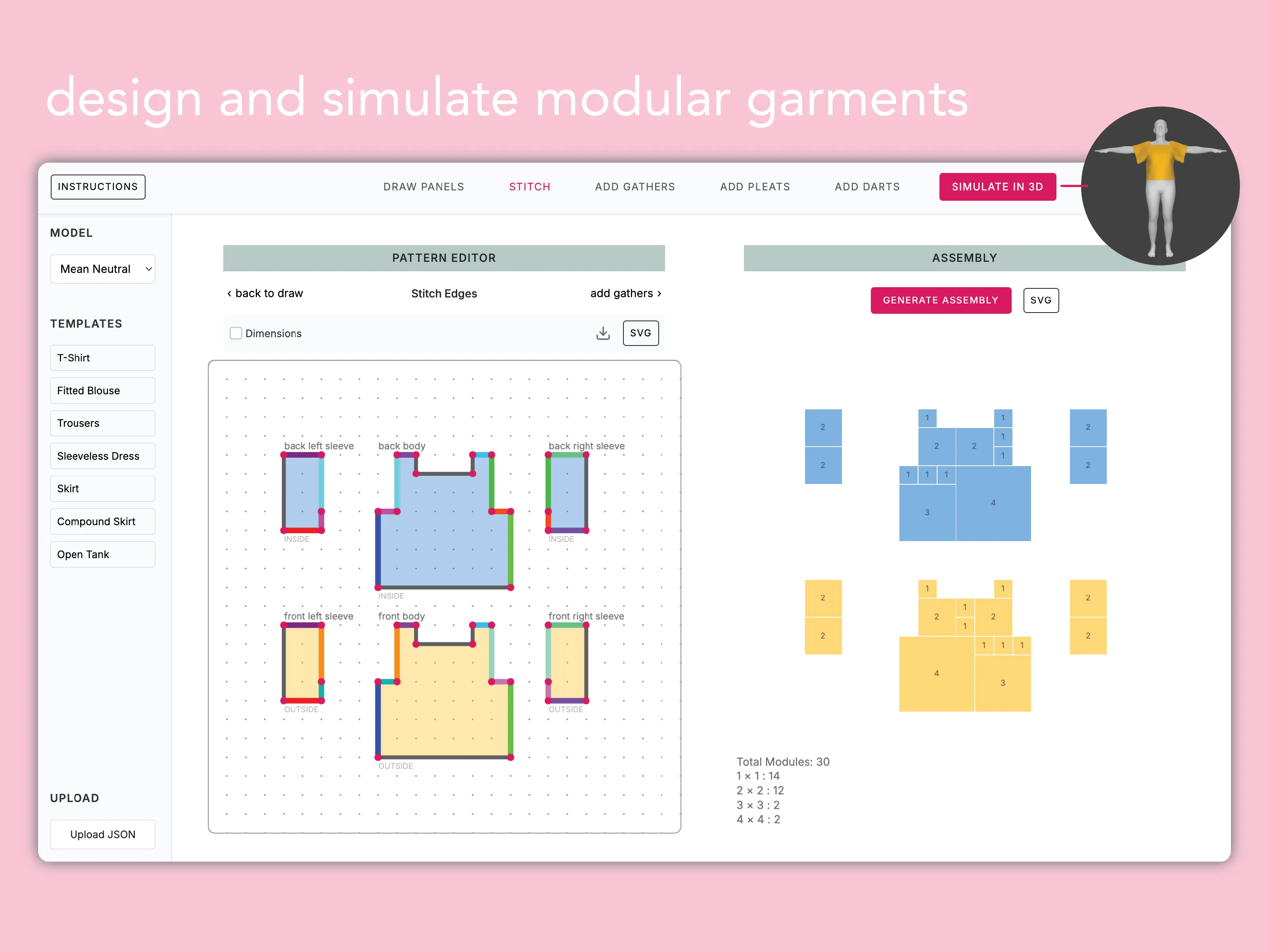 Refashion - Design detail